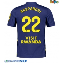Maglie da calcio Atletico Madrid Giacomo Raspadori #22 Seconda Maglia 2025-26 Manica Corta